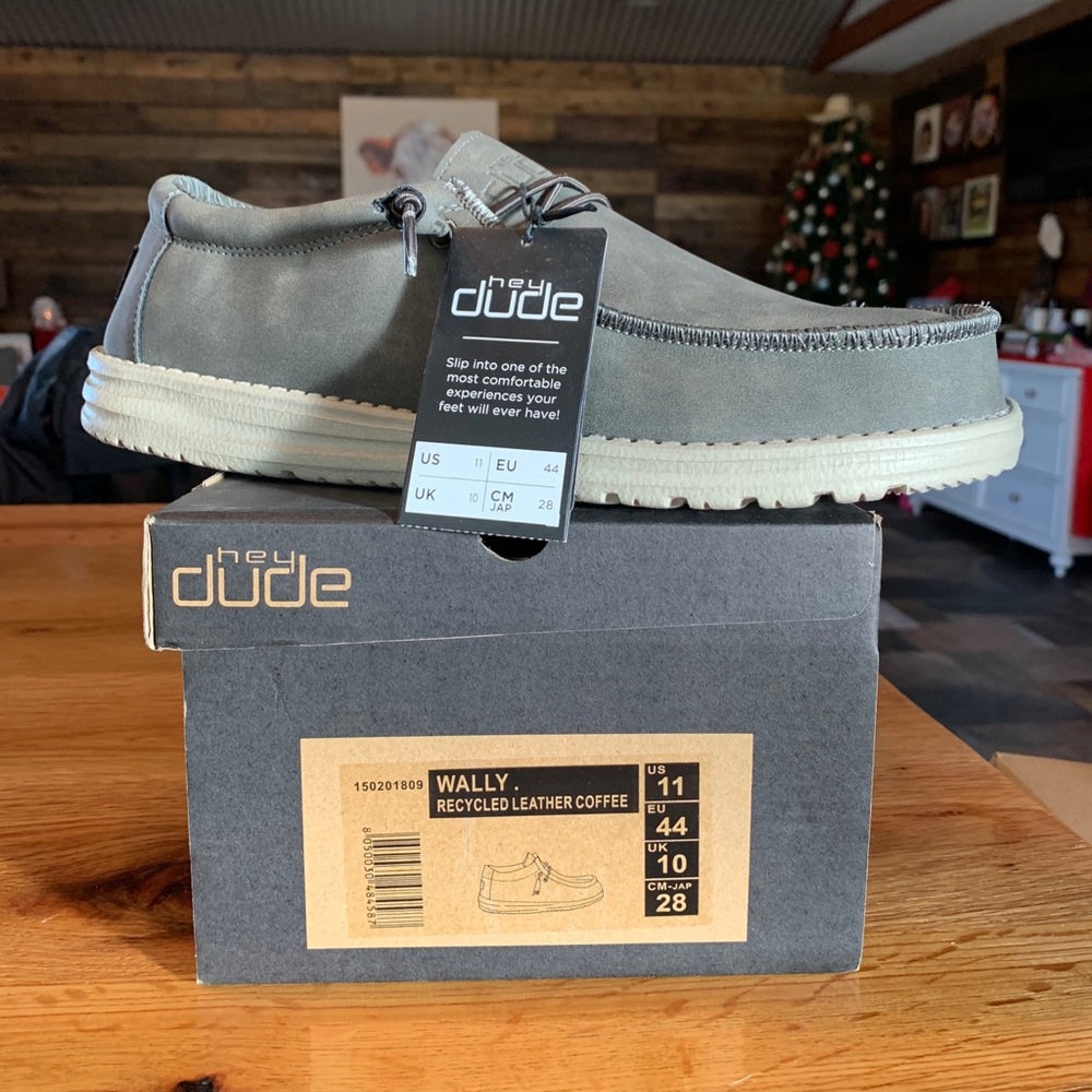 COPY - Hey Dude Wally Recycled Leather Shoe